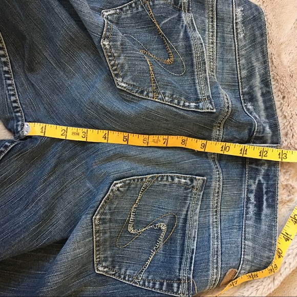 EUC Silver Jeans Lexi Shorts Sz 30 - Picture 8 of 8